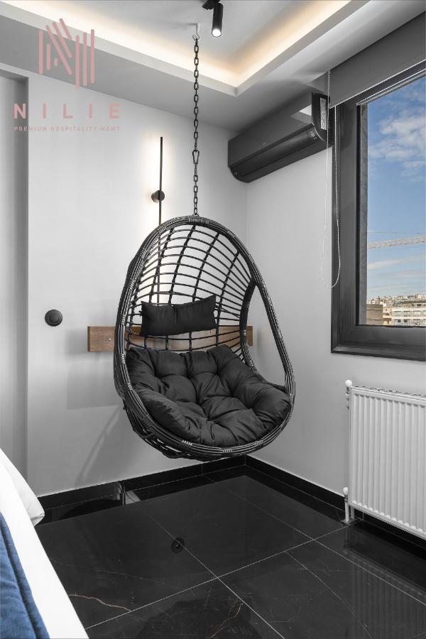 테살로니키 Calliope Penthouse, Nilie Hospitality Mgmt 아파트 외부 사진