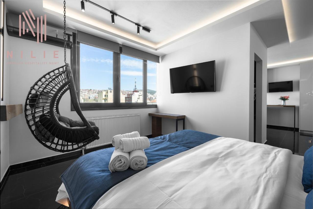 테살로니키 Calliope Penthouse, Nilie Hospitality Mgmt 아파트 외부 사진