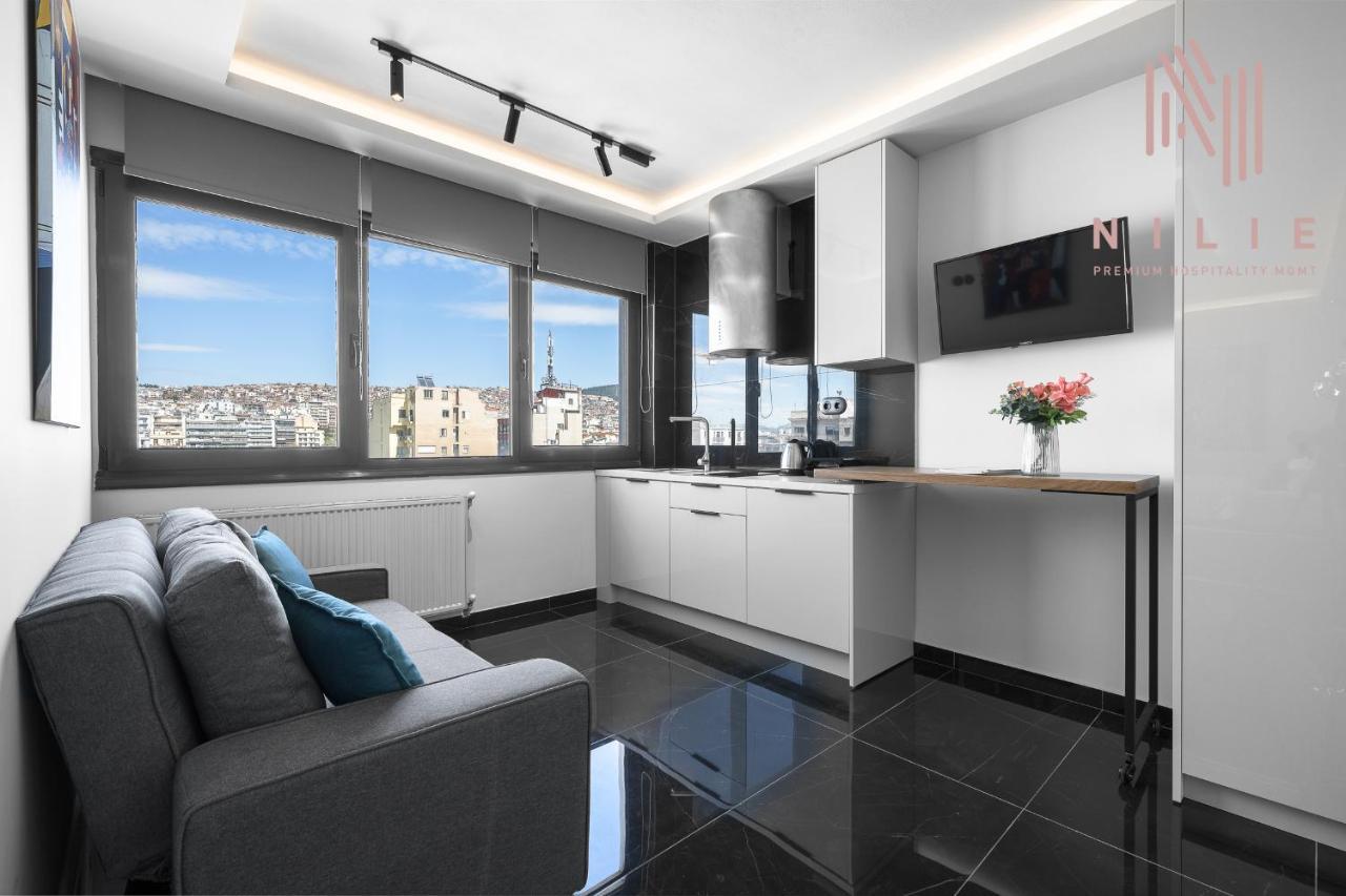 테살로니키 Calliope Penthouse, Nilie Hospitality Mgmt 아파트 외부 사진